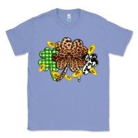 Colony Blue St. Patrick's Day shamrocks Classic Tee - OliviaCreatesArt