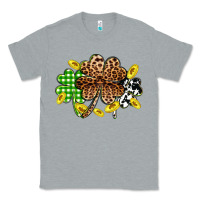 Heather Grey St. Patrick's Day shamrocks Classic Tee - OliviaCreatesArt