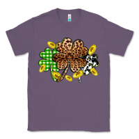 Lavender St. Patrick's Day shamrocks Classic Tee - OliviaCreatesArt