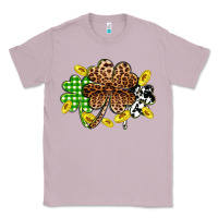 Lilac St. Patrick's Day shamrocks Classic Tee - OliviaCreatesArt
