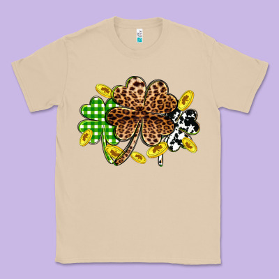 St. Patrick's Day Shamrocks Classic Tee Designed By Oliviacreatesart