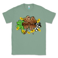 Sage St. Patrick's Day shamrocks Classic Tee - OliviaCreatesArt