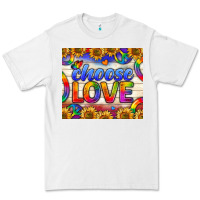 Western Choose Love Tumbler Premium Tee | Teevron