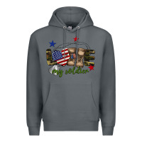 Rock Love My Soldier Premium Hoodie - BarkalooDesign