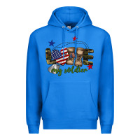 True Royal Love My Soldier Premium Hoodie - BarkalooDesign