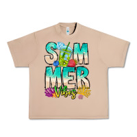 Burro Summer Vibes Urban Heavy Tee - CowhideDigitalArt