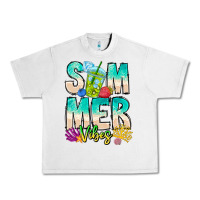 Lunar Rock Summer Vibes Urban Heavy Tee - CowhideDigitalArt
