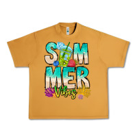 Peanut Butter Summer Vibes Urban Heavy Tee - CowhideDigitalArt
