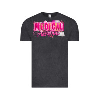 Vintage Black valentine medical assistant Vintage Tee - CowhideDigitalArt