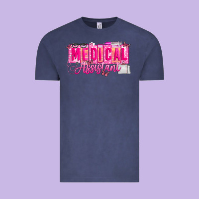 Valentine Medical Assistant Vintage Tee Designed By Cowhidedigitalart