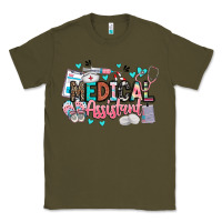 Army Green medical assistant Classic Tee - BarkalooDesign