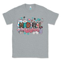 Heather Grey medical assistant Classic Tee - BarkalooDesign