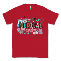 Red medical assistant Classic Tee - BarkalooDesign