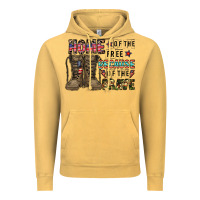 Vintage Mustard home of the free beacause of the brave Vintage Hoodie - CowhideDigitalArt