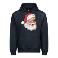 Navy santa Urban Hoodie - RanaPortraitStore