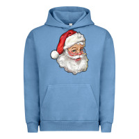 Pigment Pebble Blue santa Urban Hoodie - RanaPortraitStore