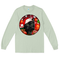 Matcha christmas bombay cat Long Sleeve Tee - LillyAllenDesigns