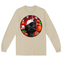 Mushroom christmas bombay cat Long Sleeve Tee - LillyAllenDesigns