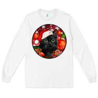 White christmas bombay cat Long Sleeve Tee - LillyAllenDesigns