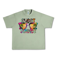 Oil Green Sweet Summer Urban Heavy Tee - CowhideDigitalArt