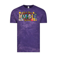 Cloud Purple Next Stop Middle School Vintage Tee - CowhideDigitalArt