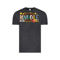 Vintage Black Next Stop Middle School Vintage Tee - CowhideDigitalArt