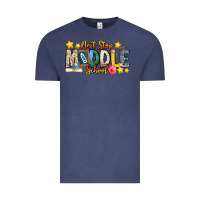 Vintage Denim Next Stop Middle School Vintage Tee - CowhideDigitalArt