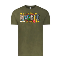 Vintage Olive Next Stop Middle School Vintage Tee - CowhideDigitalArt