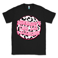 Black Somebody's fine ass Valentine Classic Tee - FaDigitalArtStudio