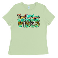 Matcha Tired Mom Vibes Ladies Tee - CowhideDigitalArt