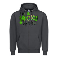 Smoke st. patrick's day one lucky teacher Zipper Hoodie - RanaPortraitStore