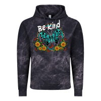 Cloud Black be kind Vintage Hoodie - SublimationCraftShop