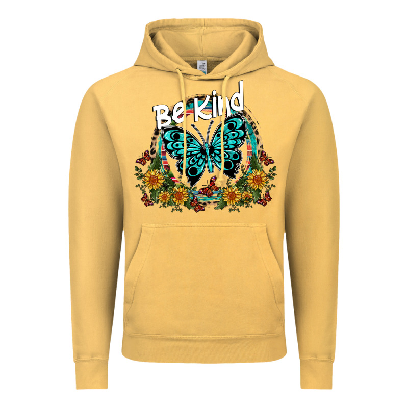 Be Kind Vintage Hoodie by SublimationCraftShop | Teevron