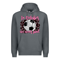 Rock in october we wear pink soccer Premium Hoodie - BarkalooDesign
