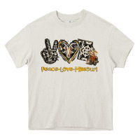 Cream Peace Love Missouri Heavy Core Tee - Jasminsmagicworld