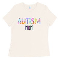 Titi Pretty Art Autism Mom Ladies Tee | Teevron