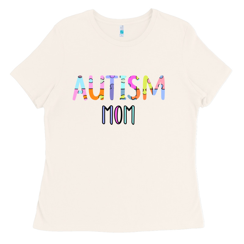 Titi Pretty Art Autism Mom Ladies Tee by CowhideDigitalArt | Teevron
