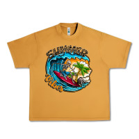 Peanut Butter Summer Vibes Urban Heavy Tee - CowhideDigitalArt