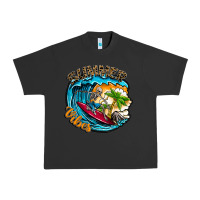 Pigment Black Summer Vibes Urban Heavy Tee - CowhideDigitalArt