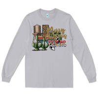 Moon Dust merry christmas texas Long Sleeve Tee - SublimationCraftShop