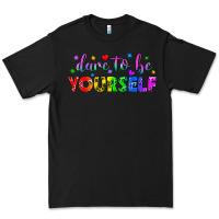 Black Western Dare To Be Yourself LGBTQ Premium Tee - BundleAndBundleShop
