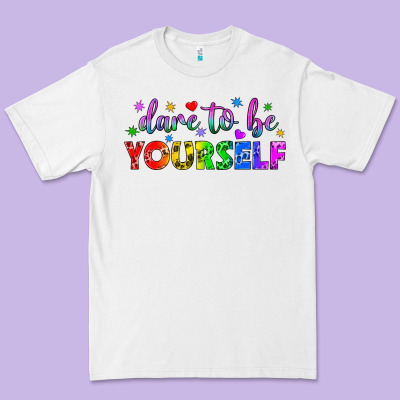 Western Dare To Be Yourself Lgbtq Premium Tee Designed By Bundleandbundleshop