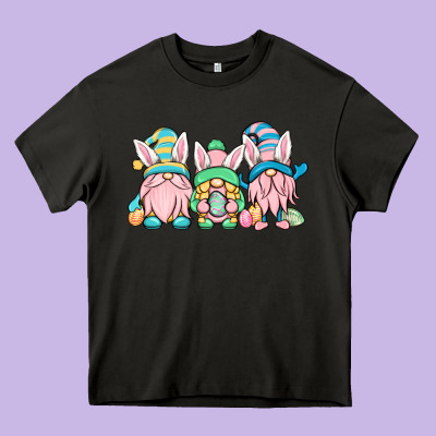 Easter Gnomes Heavy Core Tee Designed By Oliviacreatesart