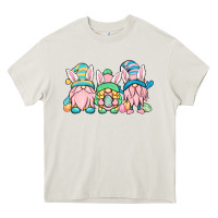 Cream Easter gnomes Heavy Core Tee - OliviaCreatesArt
