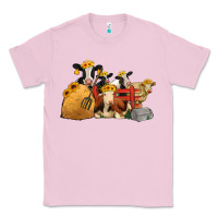 Bubblegum Pink Cows With Sunflower Headbands Classic Tee - Jasminsmagicworld