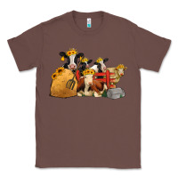 Chestnut Cows With Sunflower Headbands Classic Tee - Jasminsmagicworld