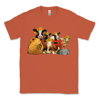Copper Cows With Sunflower Headbands Classic Tee - Jasminsmagicworld