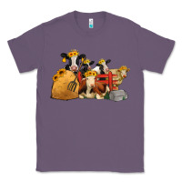 Lavender Cows With Sunflower Headbands Classic Tee - Jasminsmagicworld