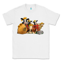 White Cows With Sunflower Headbands Classic Tee - Jasminsmagicworld