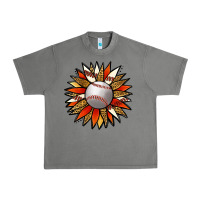 Tornado Baseball Sunflower Urban Heavy Tee - Jasminsmagicworld